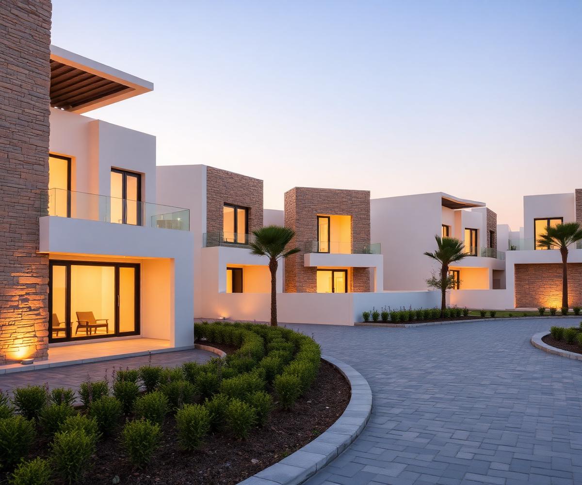 المشاريع السكنية — محور التعمير